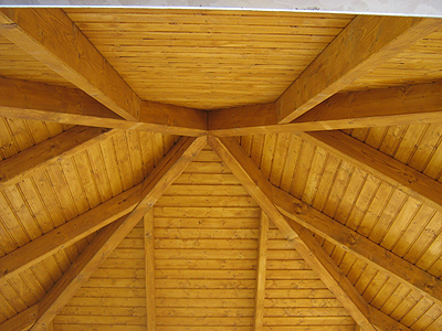 Decke-Pavillion